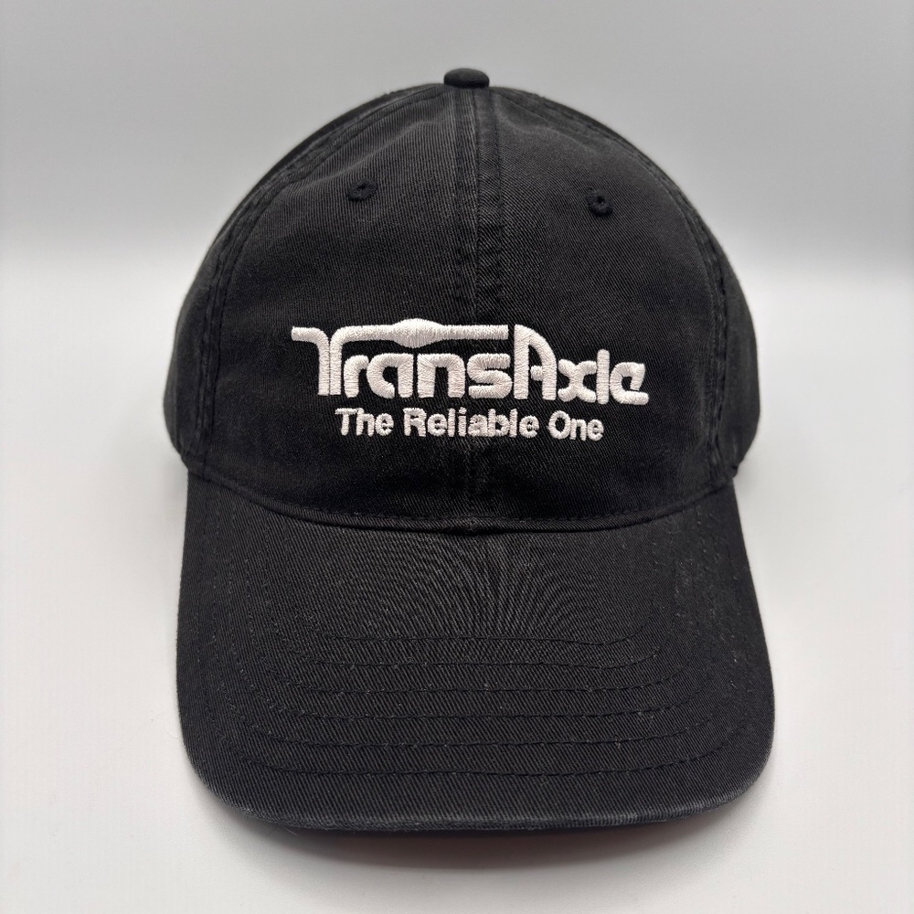 Transaxle The Reliable One Black/White Adjustable Brand Promo Hat